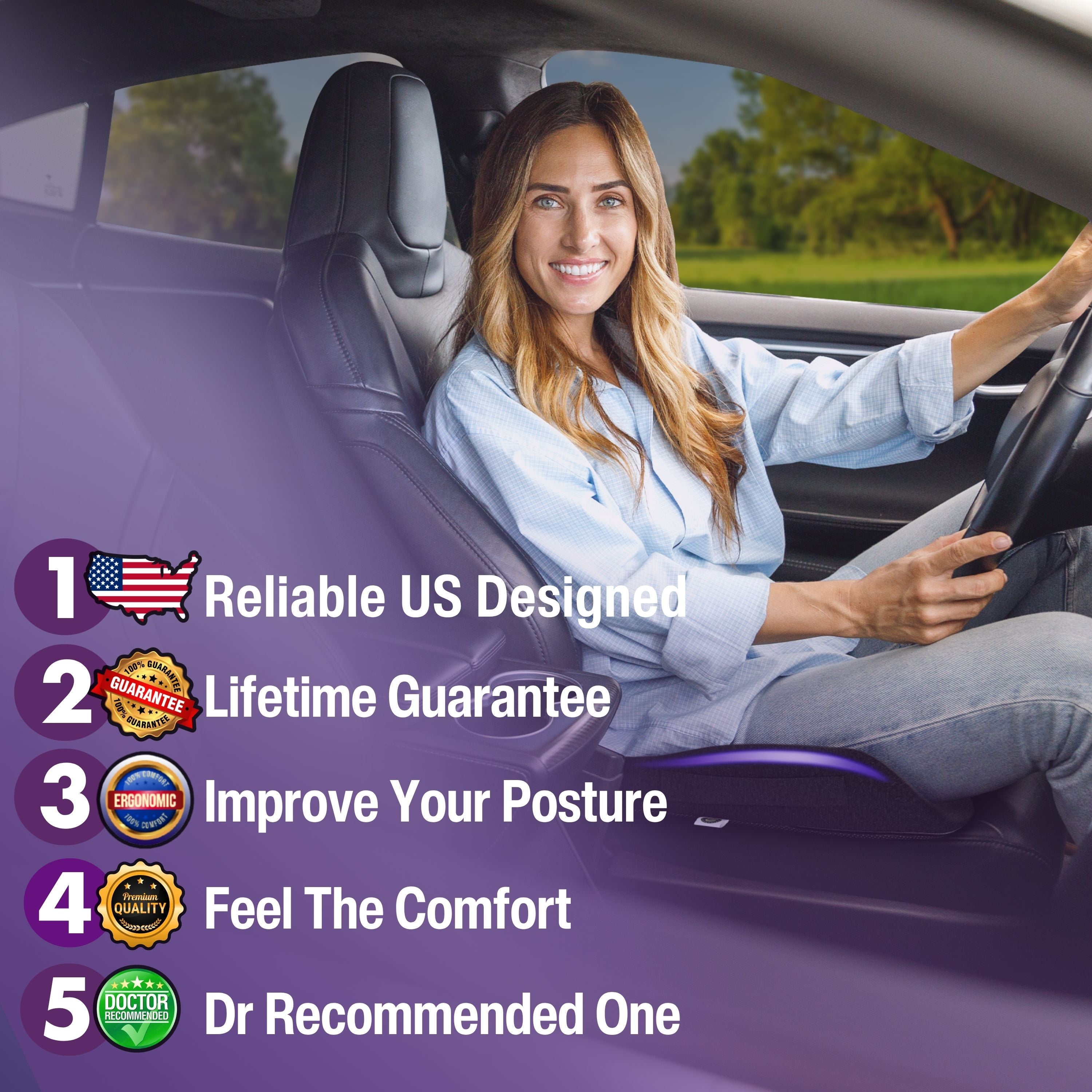 car seat pillows for driving, cushion lab car seat cushion, car seat cushions for long drives, car seat cushion for sciatica pain relief, pillow for car seat