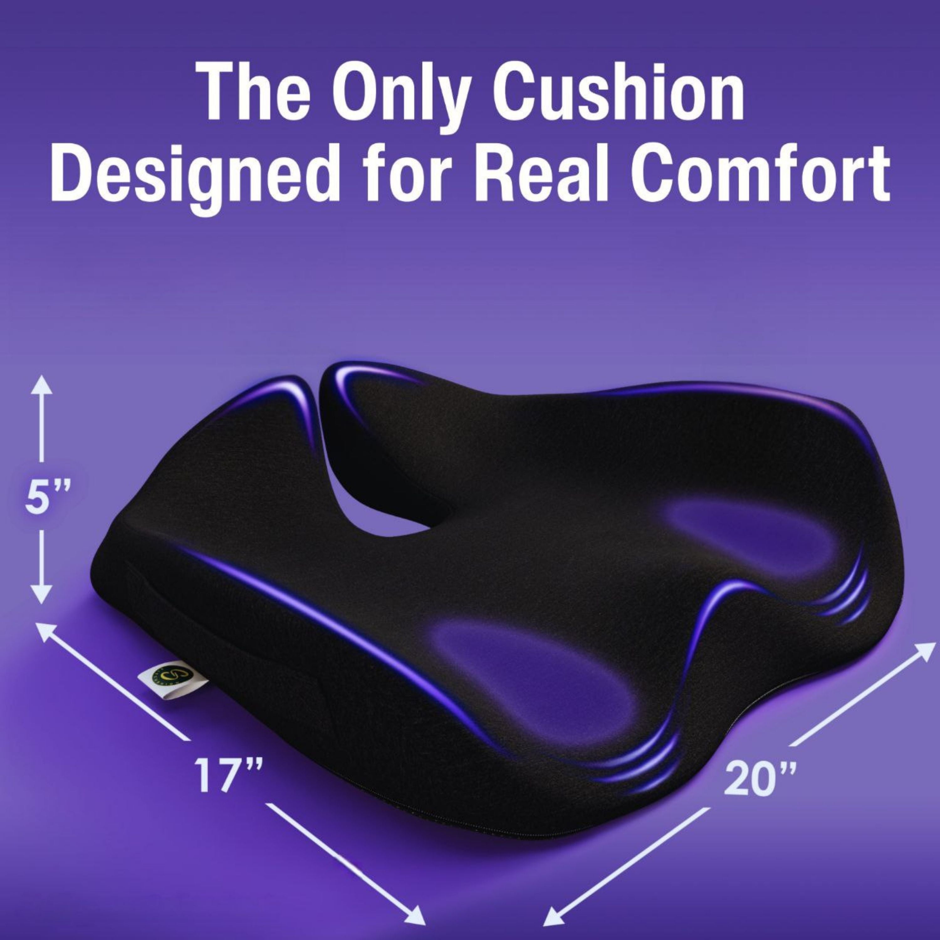 Car Seat Cushion, Ergonomic Memory Foam Car Seat Pad | Ubuy